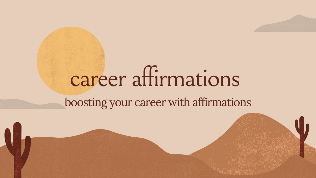 50 Career affirmations